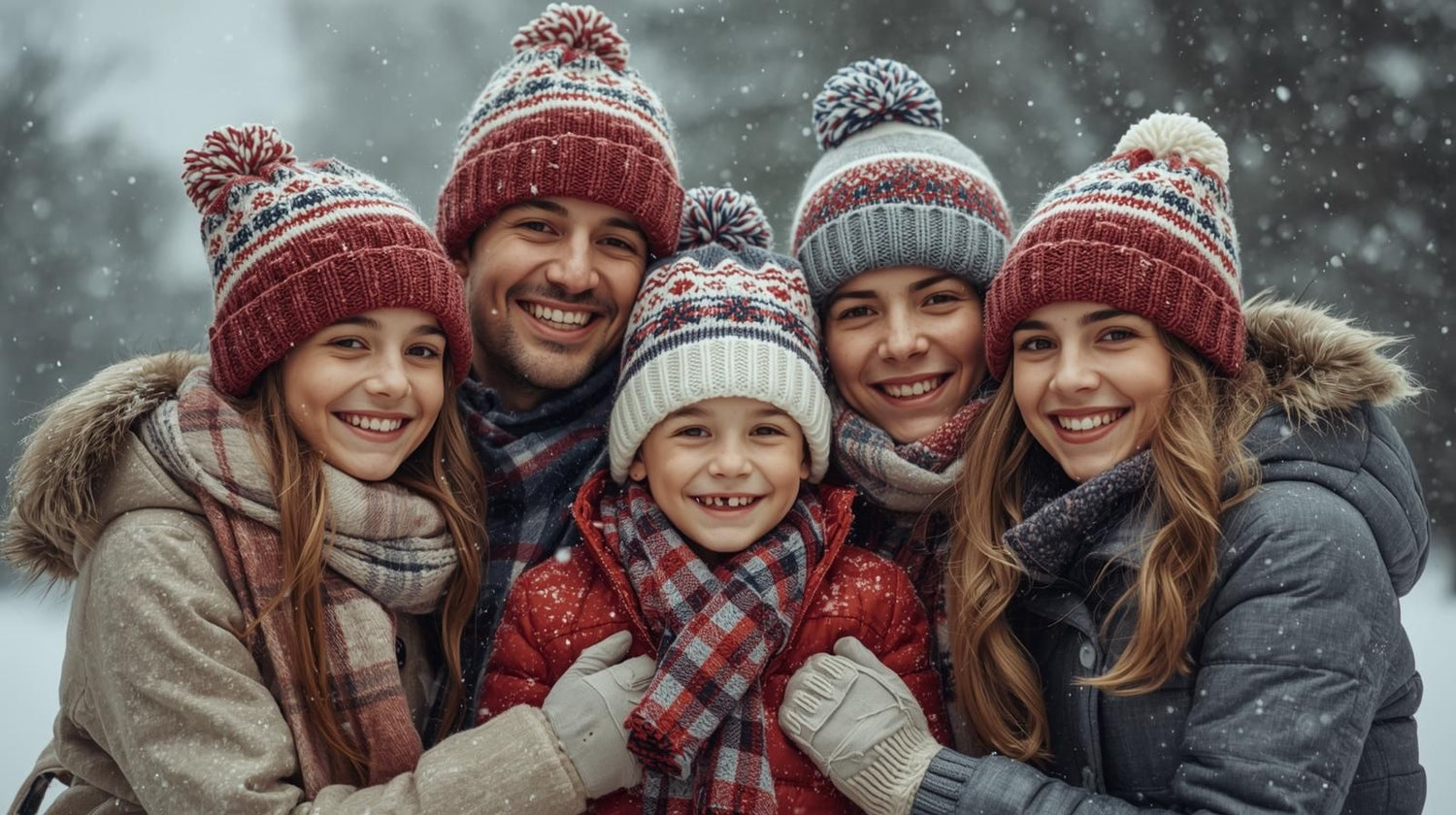 Matching Hats & Ear Warmers – For the Whole Family