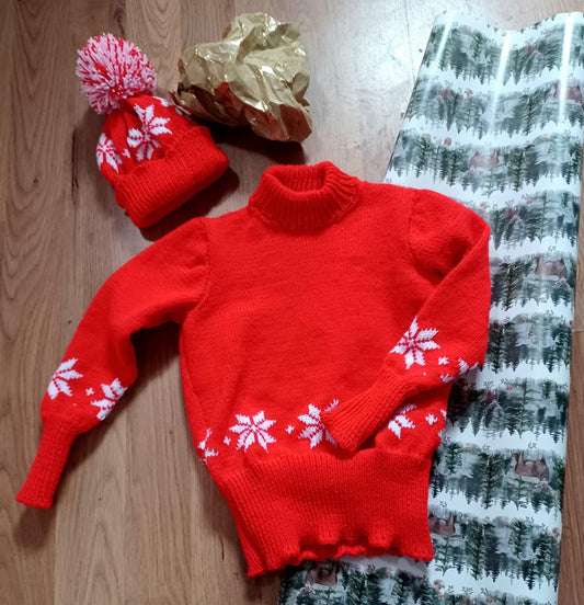 Red Christmas Jumper.