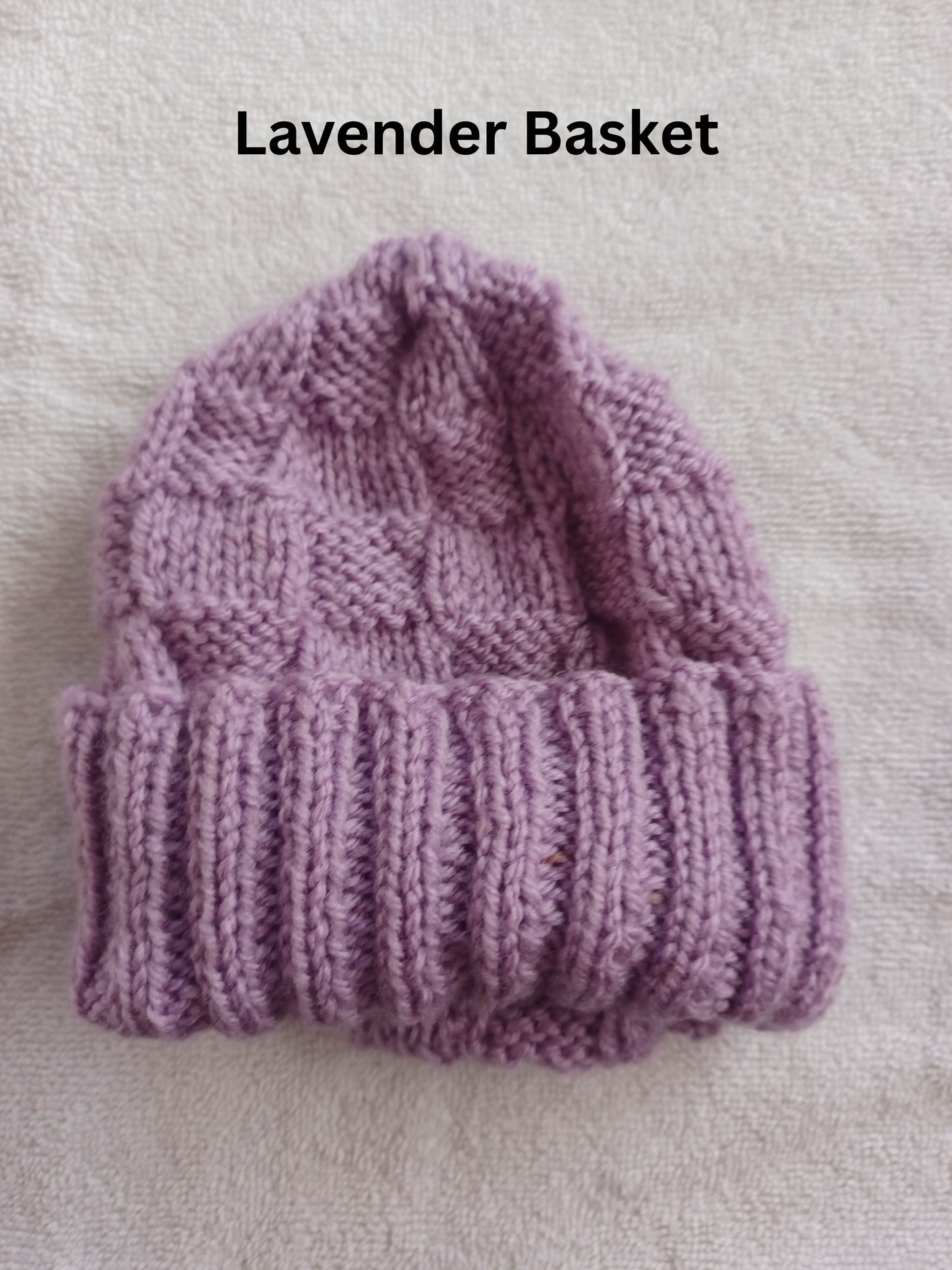 Hand Knitted  Babies Hats 0 - 6 months